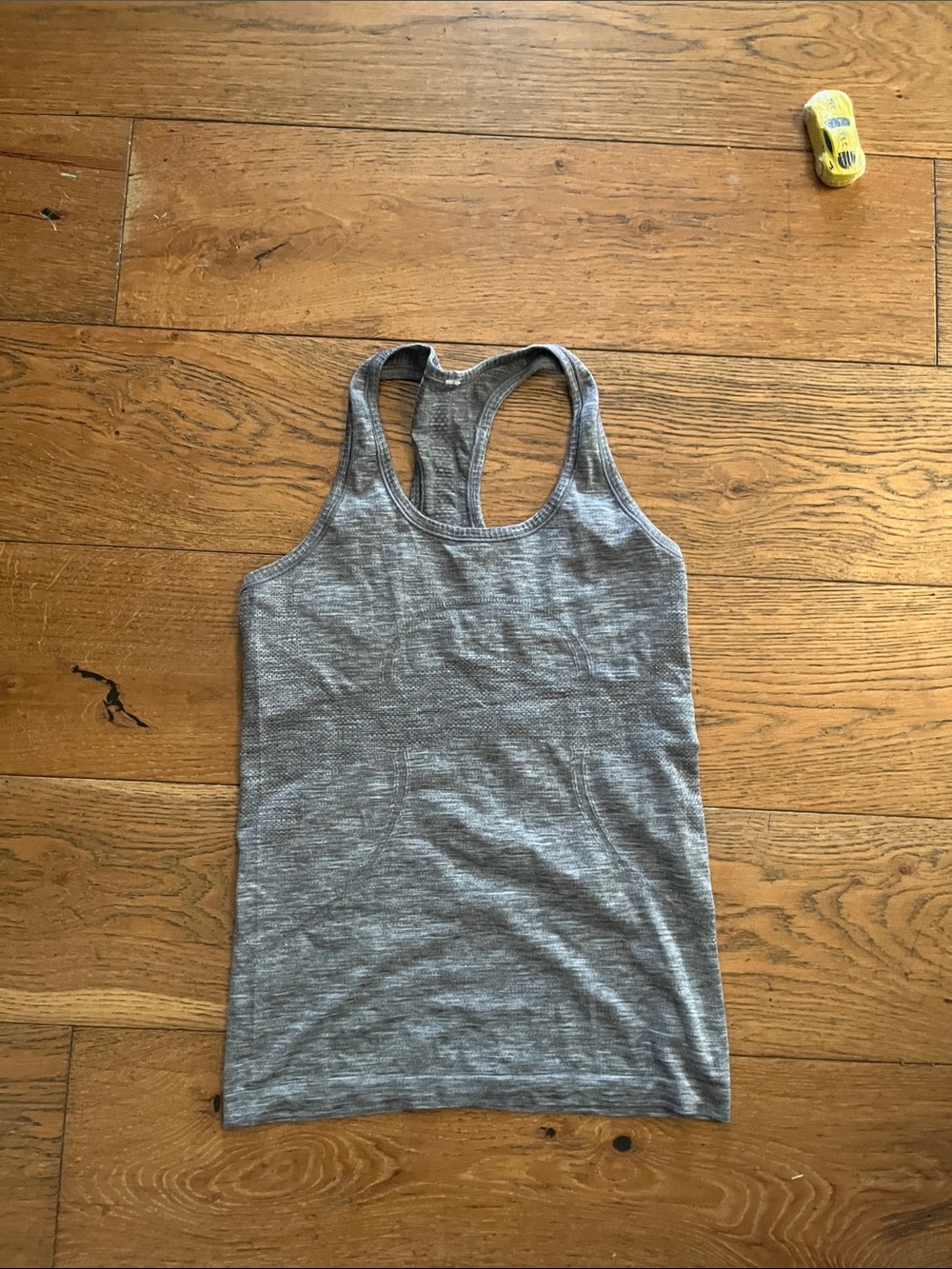 lululemon athletica Heather Gray Racerback Tank